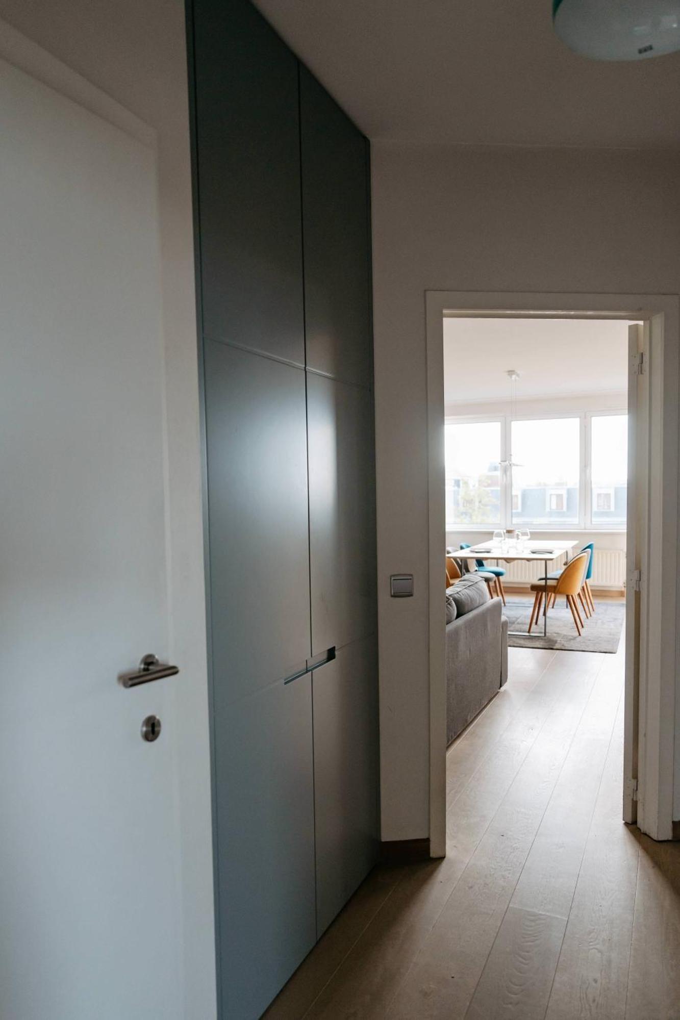 Zonnig Appartement Met Prachtig Uitzicht Op A+Locatie Antwerpen Bagian luar foto