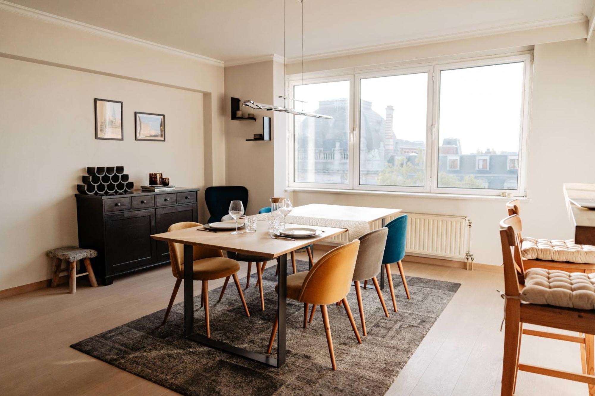 Zonnig Appartement Met Prachtig Uitzicht Op A+Locatie Antwerpen Bagian luar foto
